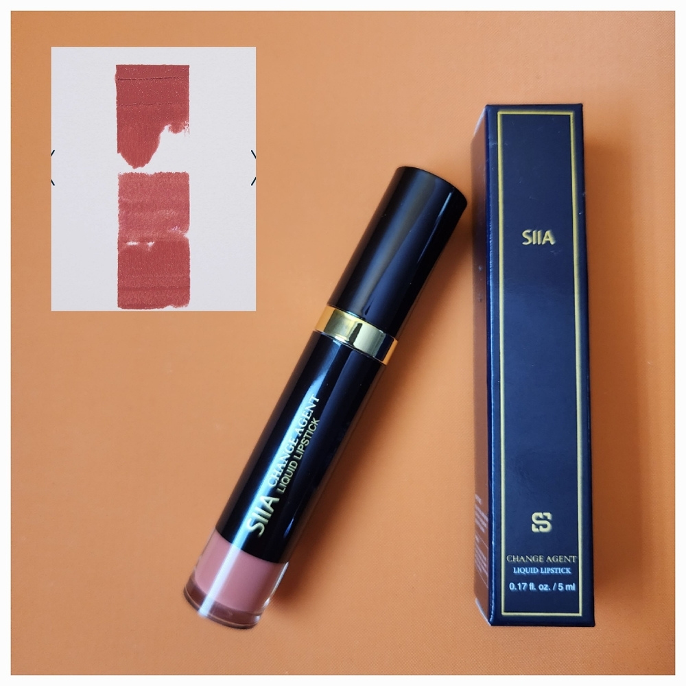 SIIA Change Agent Liquid Lipstick  Burnt Coral